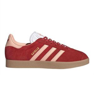 Adidas Womens/Ladies Gazelle Suede Flat Sneakers / Scarlet/Pink